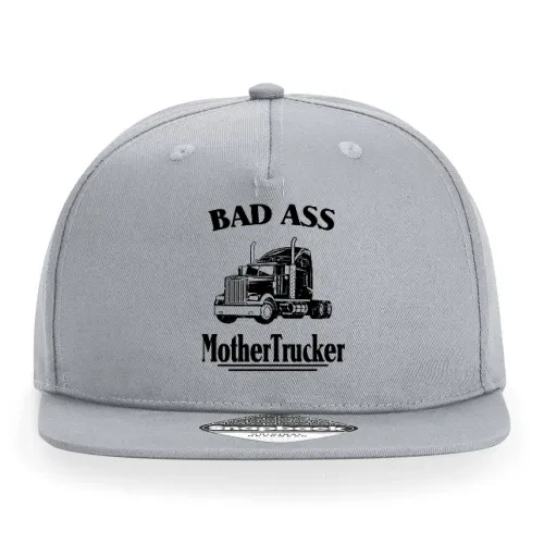 Truck Fahrer LKW Bad Ass Mother Trucker Spruch Cap Sonstig. Snapback Rapper