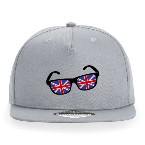 Union Jack Großbritannien Brille Cap Sonstig. Snapback Rapper