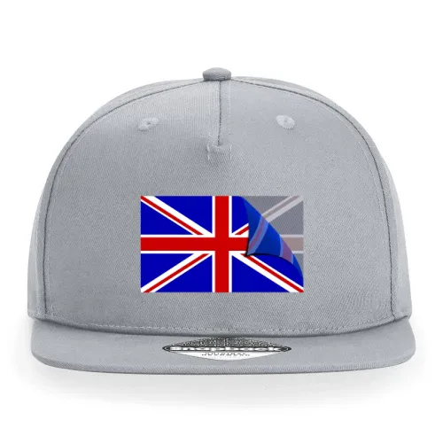 union Jack umgeklappt Cap Sonstig. Snapback Rapper