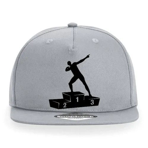 Usain Bolt Siegertreppchen Cap Sonstig. Snapback Rapper