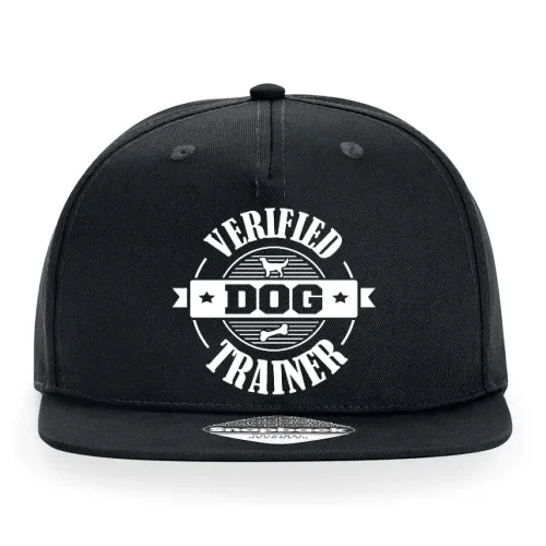 Verified Dog Trainer Hundetrainer Hundeschule Cap Sonstig. Snapback Rapper