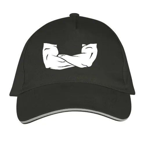 verschränkte Muskel Arme Cap Sonstig. Long Beach