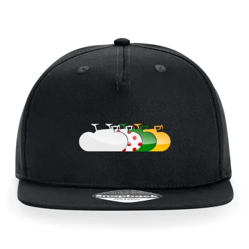 vier Tour Räder Cap Sonstig. Snapback Rapper