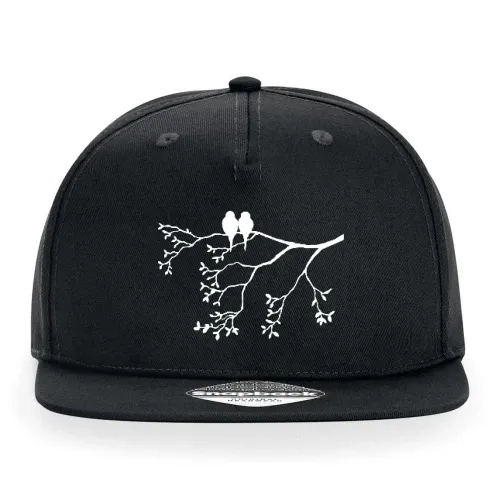 Vogelpaar auf dünnem Ast Cap Sonstig. Snapback Rapper
