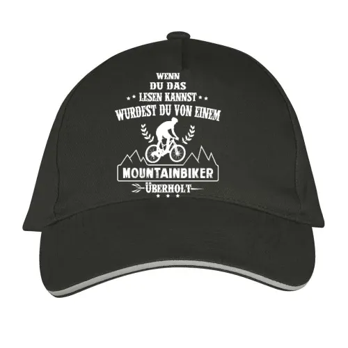 Von Mountainbiker Überholt - E-Biker MTB Radfahrer Sonstig. Cap