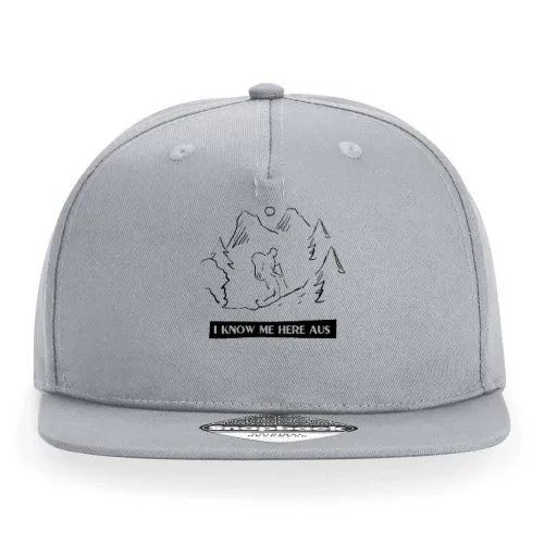 Wanderer Spruch Denglisch - I Know Me Here Aus Cap Sonstig. Snapback Rapper