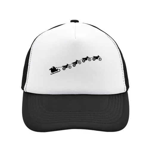 Weihnachtsschlitten aus fliegenden Enduros Sonstig. Cap