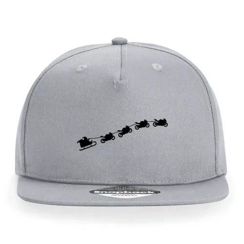Weihnachtsschlitten aus fliegenden Motorrädern Cap