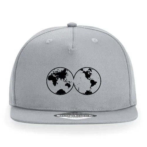 Welt in zwei Hemisphären Cap Sonstig. Snapback Rapper