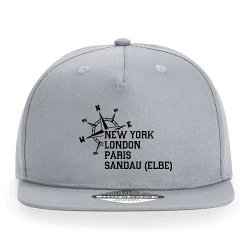 Weltstadt Sandau (Elbe) Cap Sonstig. Snapback Rapper