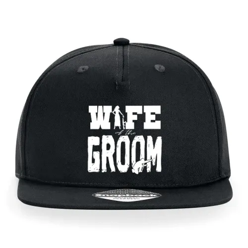 WIFE OF THE GROOM T-Shirt Geschenkidee Cap