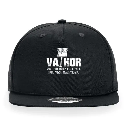 Wikinger Opa Großvater Groß-Vathor Opi Vatertag Cap Sonstig. Snapback Rapper