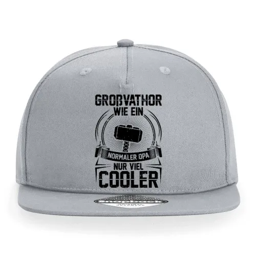 Wikinger Opa Opi Vatertag Großvater Groß-Vathor Cap Sonstig. Snapback Rapper
