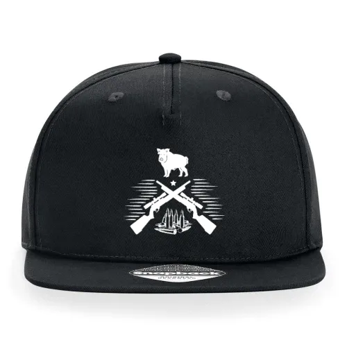 Wildschwein Jäger Jagdzeit Keiler Jagd Jagen Cap Sonstig. Snapback Rapper