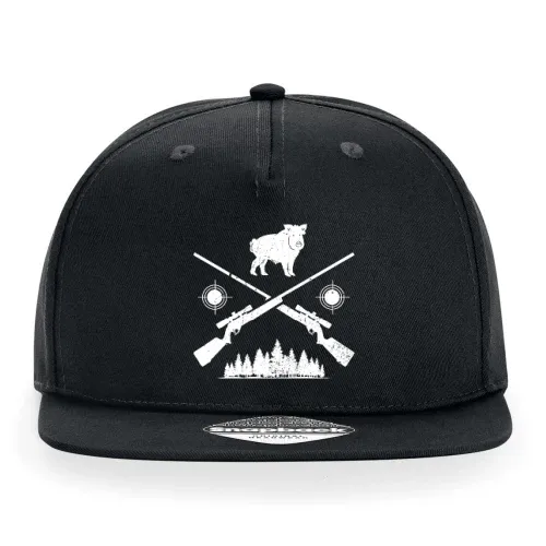 Wildschwein Jäger Jagdzeit Keiler Jagd Jagen Cap Sonstig. Snapback Rapper