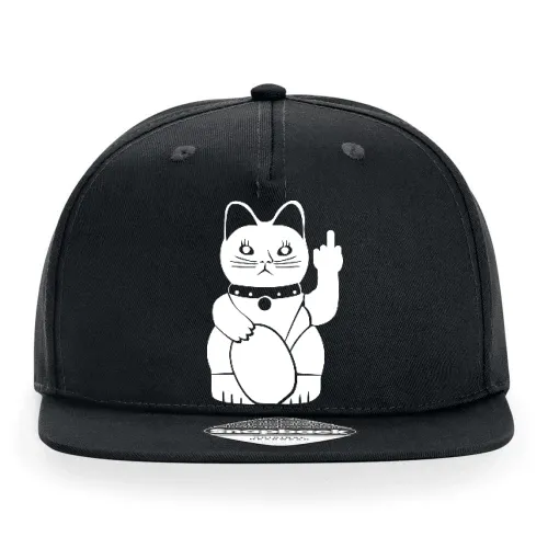 Winkekatze mit Mittelfinger Sonstig. Cap