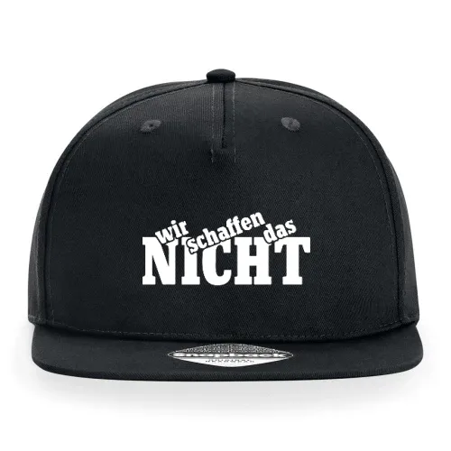wir schaffen das nicht Cap Sonstig. Snapback Rapper