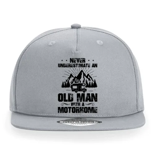 Wohnmobil Camping Old Man Motorhome Camper Womo Cap Sonstig. Snapback Rapper