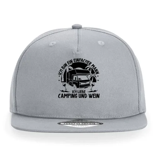 Wohnmobil Campingplatz Weintrinker Geschenkidee Sonstig. Cap