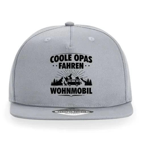 Wohnmobil Opa Großvater Rentner Camping Womo Cap Sonstig. Snapback Rapper