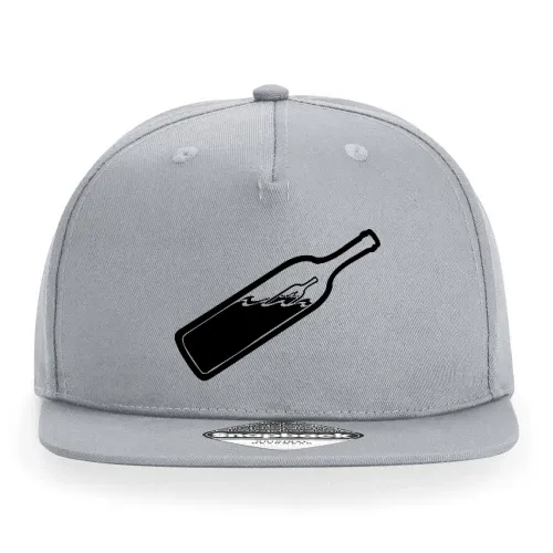 Zwei Flaschepost in Flasche Cap