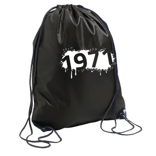 1971 Farbklecks Rucksack Sonstig. Turnbeutel