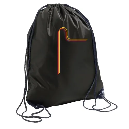 70er Jahre Style Streifen 2 Rucksack Sonstig. Turnbeutel