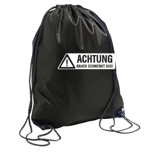 Achtung Bauch schwenkt aus! Sonstig. Rucksack