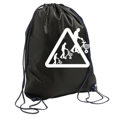 Achtung Rollatoren Sonstig. Rucksack