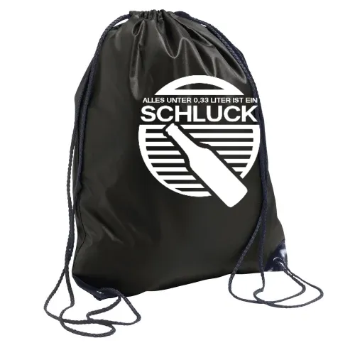 Alles unter 0,33 Liter ist nur ein Schluck Rucksack