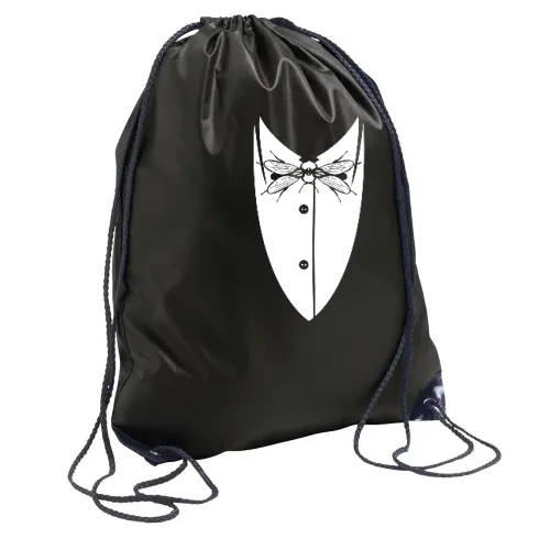 Anzug Hemd mit Stubenfliege Rucksack Sonstig. Turnbeutel