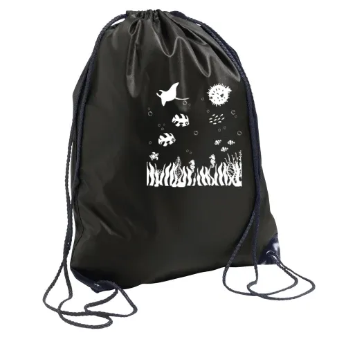 Aquarium Zierfische Aquarianer Aquarien Kostüm Rucksack Sonstig. Turnbeutel