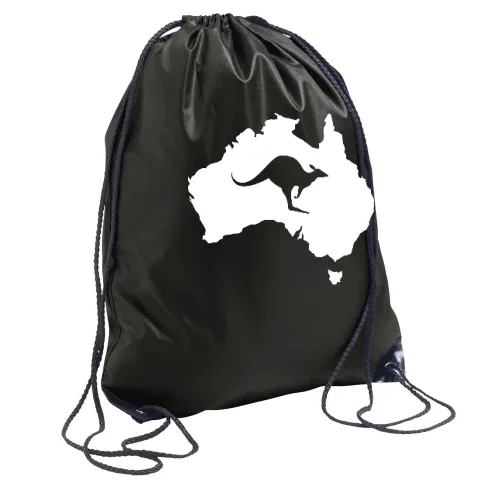 Australien mit Känguru Sonstig. Rucksack