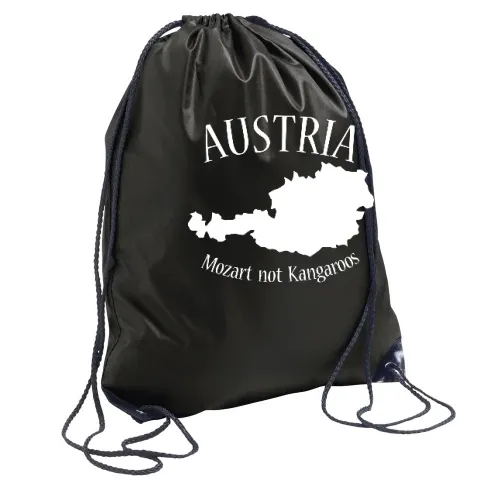Austria Mozart not Kangaroos Rucksack Sonstig. Turnbeutel