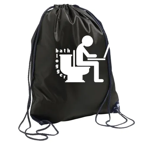 Bad Blogger auf Toilette Sonstig. Rucksack