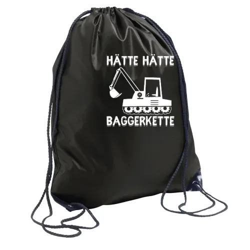 Bagger Minibagger Baggerfahrer Baggern Geschenk Rucksack Sonstig. Turnbeutel