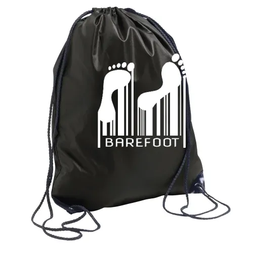 Barefoot Barcode Barfuss Strichcode Code Rucksack