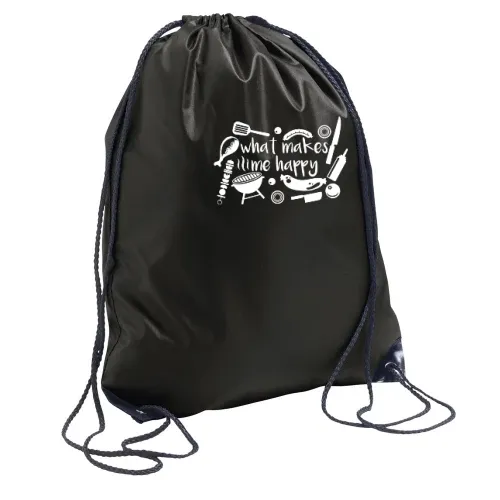 BBQ Makes Me Happy - Grillmeister Grillen Geschenk Rucksack Sonstig. Turnbeutel