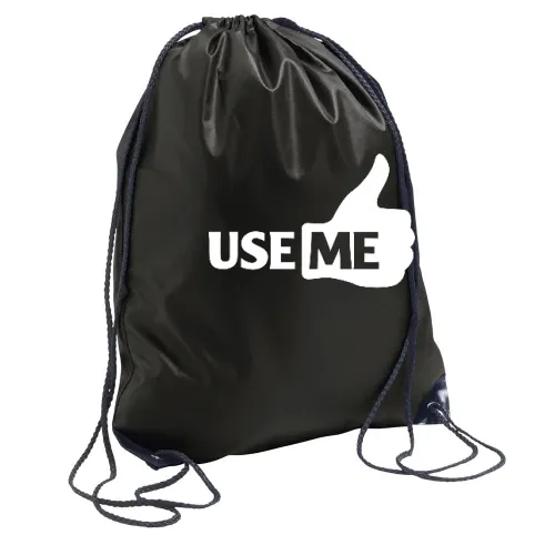 benutz mich mit like Daumen Rucksack Sonstig. Turnbeutel