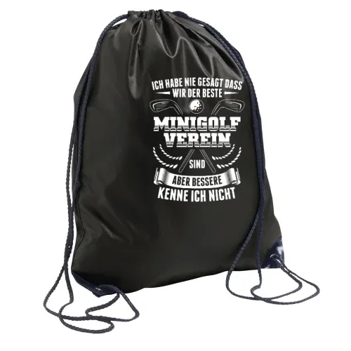 Bester Minigolf Verein zum Minigolfen Minigolfer Rucksack