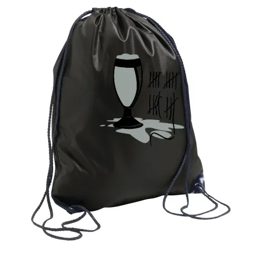 Bierglas Striche Rucksack
