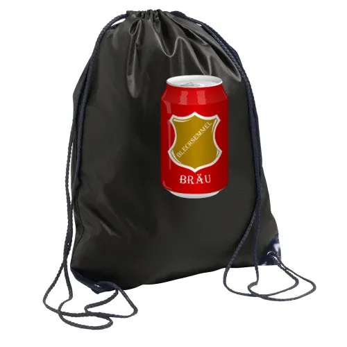 Blechsemmel Bierdose Rucksack