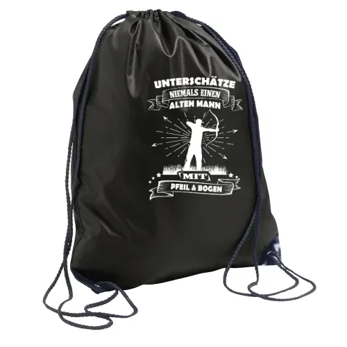 Bogenschießen Alter Mann Spruch Archer Bogensport Sonstig. Rucksack