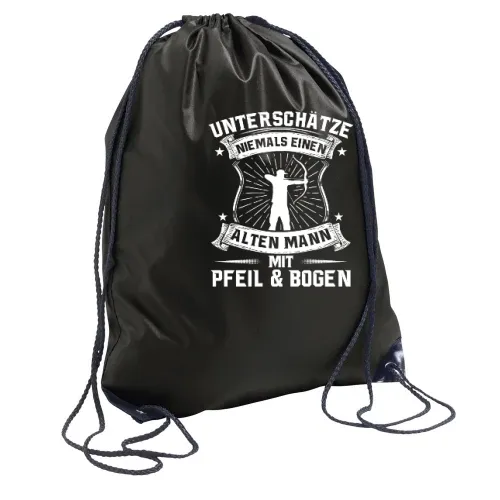 Bogenschießen Alter Mann Spruch Archer Bogensport Sonstig. Rucksack Bogenschießen Alter Mann Spruch Archer Bogensport Rucksack