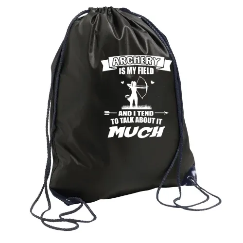 Bogenschießen Ist Mein Ding Bogenschützen Spruch Rucksack Sonstig. Turnbeutel