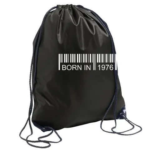 Born in 1976 Strichcode Sonstig. Rucksack