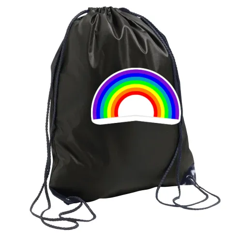 Bunter Regenbogen Rucksack