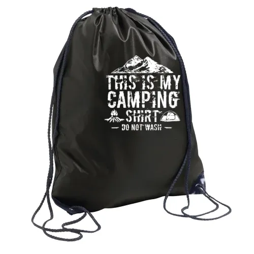 Camping Outdoor Spruch Rucksack Sonstig. Turnbeutel