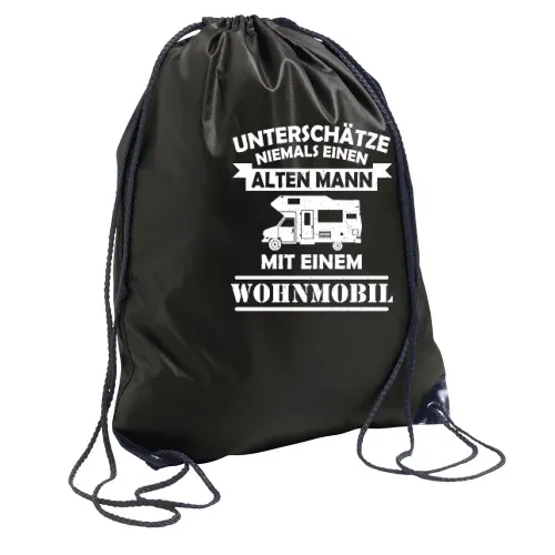 Camping Rentner Womo Wohnmobil Camper Wohnwagen Sonstig. Rucksack