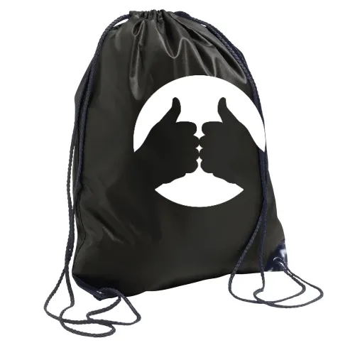 Daumen hoch Rucksack Sonstig. Turnbeutel